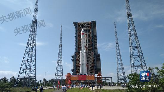 天舟一号货运飞船计划4月20日至24日择机发射