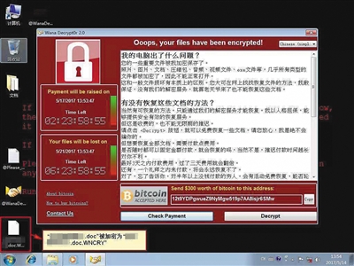 微软：勒索病毒凸显美政府储存安全漏洞的严重性